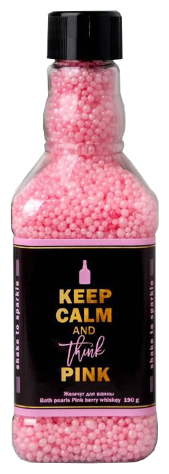 

Жемчуг Keep calm and think pink 190 г, аромат ягодный 4871107