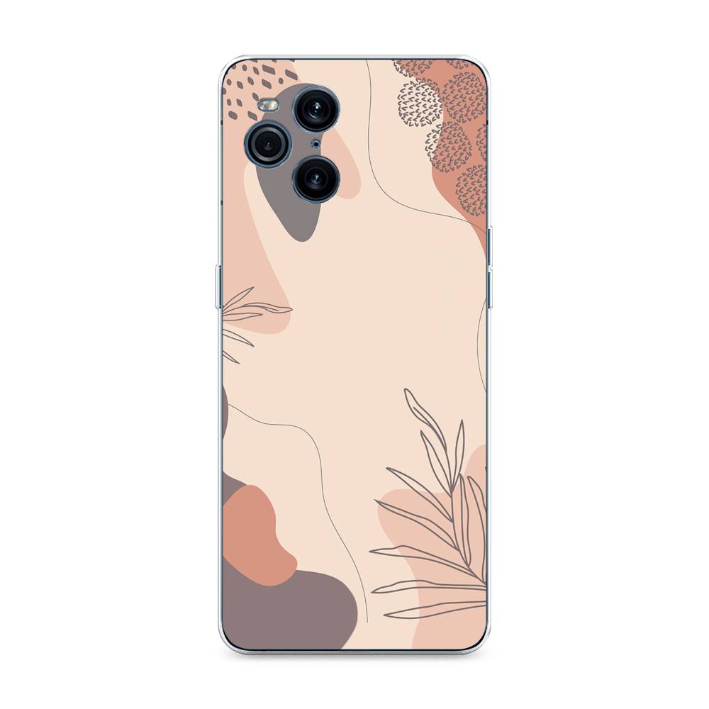 

Чехол для Oppo Find X3 Pro "Нюдовые тона", Коричневый;серый, 255750-4