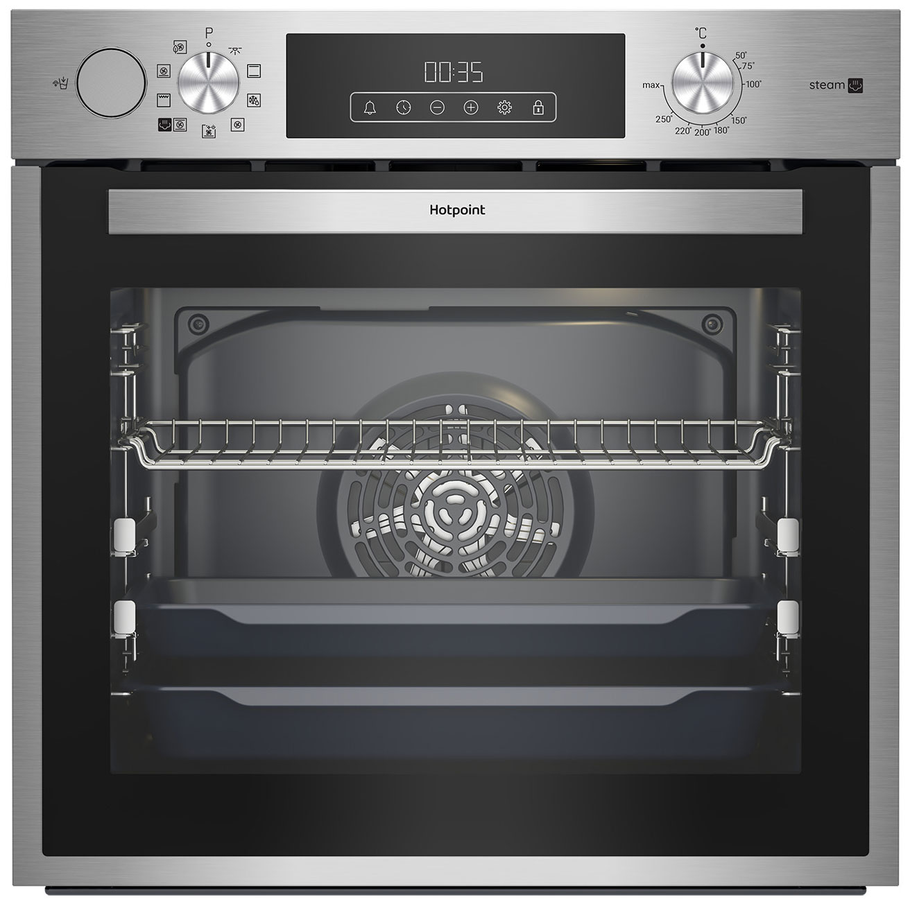 

Встраиваемый электрический духовой шкаф HotPoint FE8 S832 JSH IX серебристый, FE8 S832 JSH IX