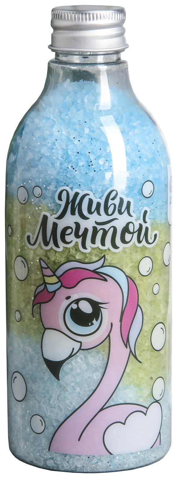 

Соль для ванн Живи мечтой,с ароматом малины, 500 г 4193968