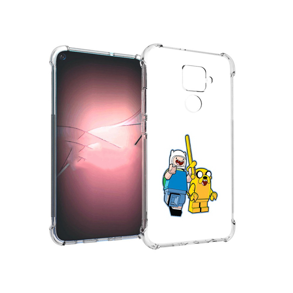 

Чехол MyPads Tocco для Huawei Nova 5i Pro время приключений лего, Прозрачный, Tocco