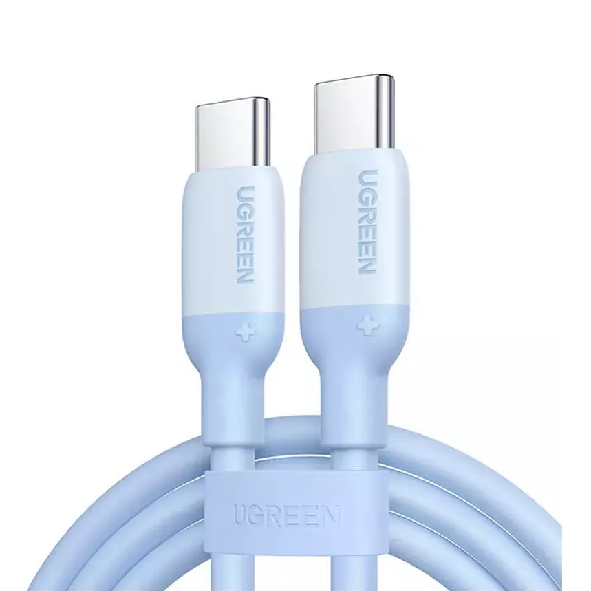 

Кабель UGREEN US563 (15281) USB-C - USB-C, 2м., голубой, US563