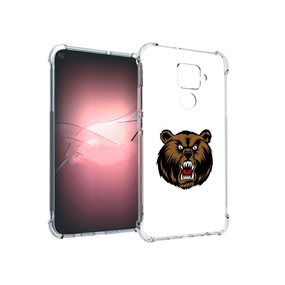 

Чехол MyPads Tocco для Huawei Nova 5i Pro бурый, Прозрачный, Tocco