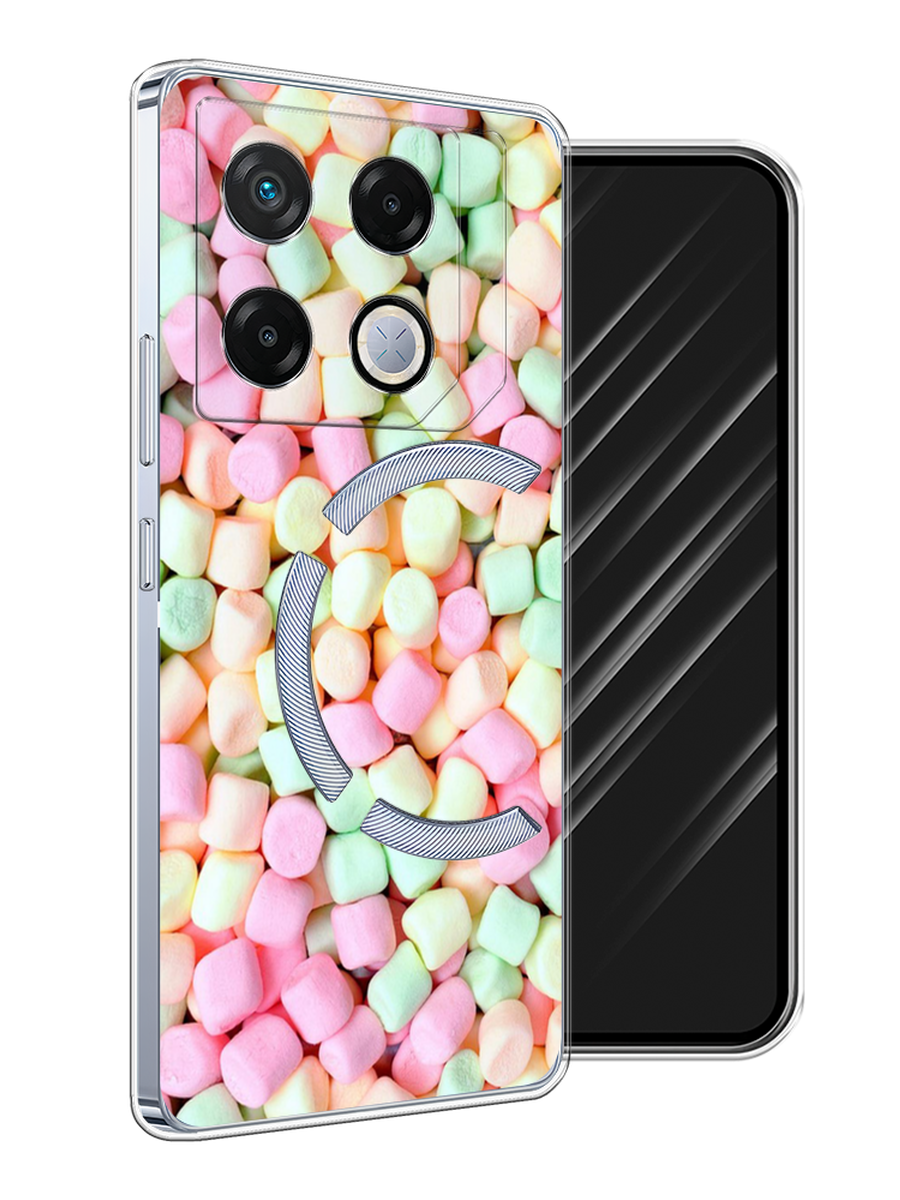 

Чехол Awog на Infinix GT 20 Pro "Marshmallows", Зеленый;желтый;розовый, 3106250-1