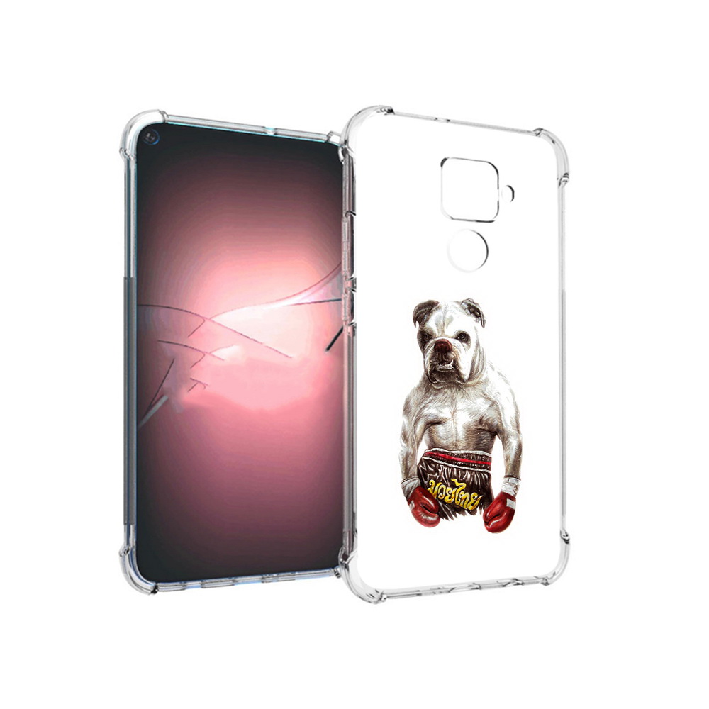 

Чехол MyPads Tocco для Huawei Nova 5i Pro боксер, Прозрачный, Tocco
