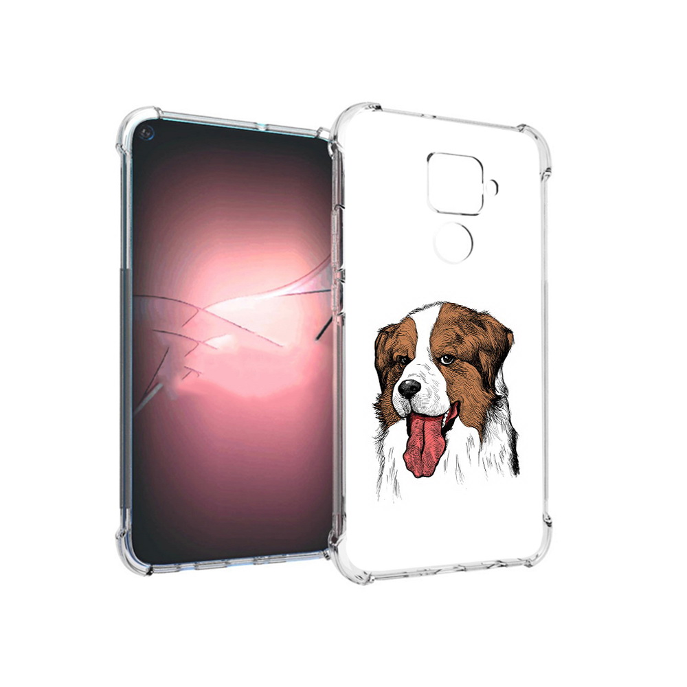 

Чехол MyPads Tocco для Huawei Nova 5i Pro бетховен, Прозрачный, Tocco