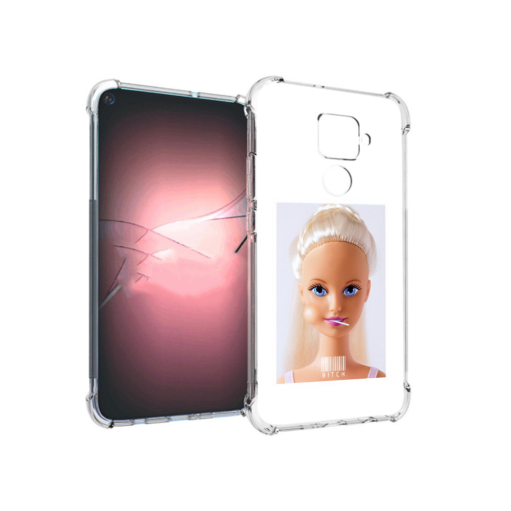 Чехол MyPads Tocco для Huawei Nova 5i Pro барби