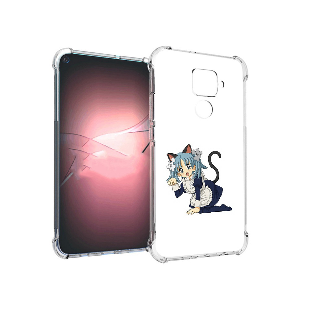 

Чехол MyPads Tocco для Huawei Nova 5i Pro аниме3, Прозрачный, Tocco