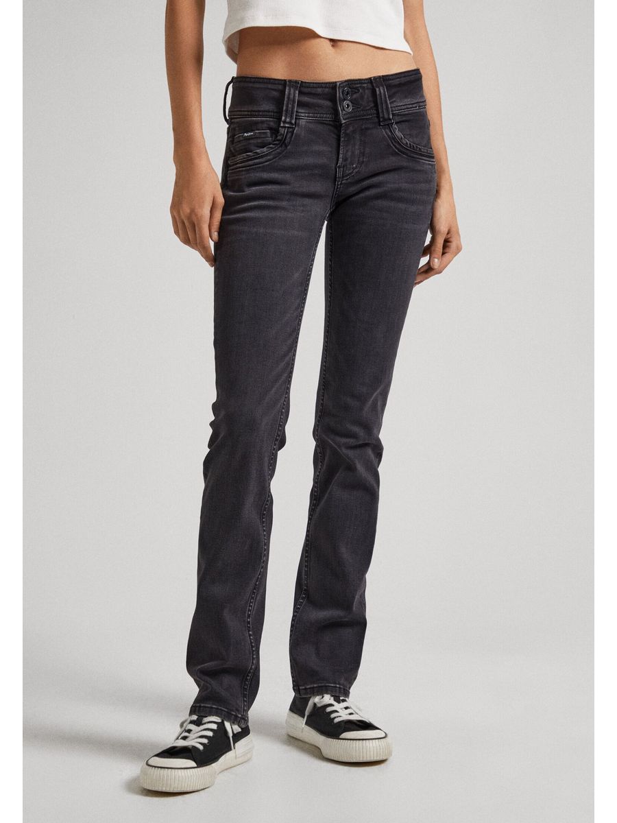 

Джинсы женские Pepe Jeans London PE121N0ZU черные 29/30, Черный, PE121N0ZU