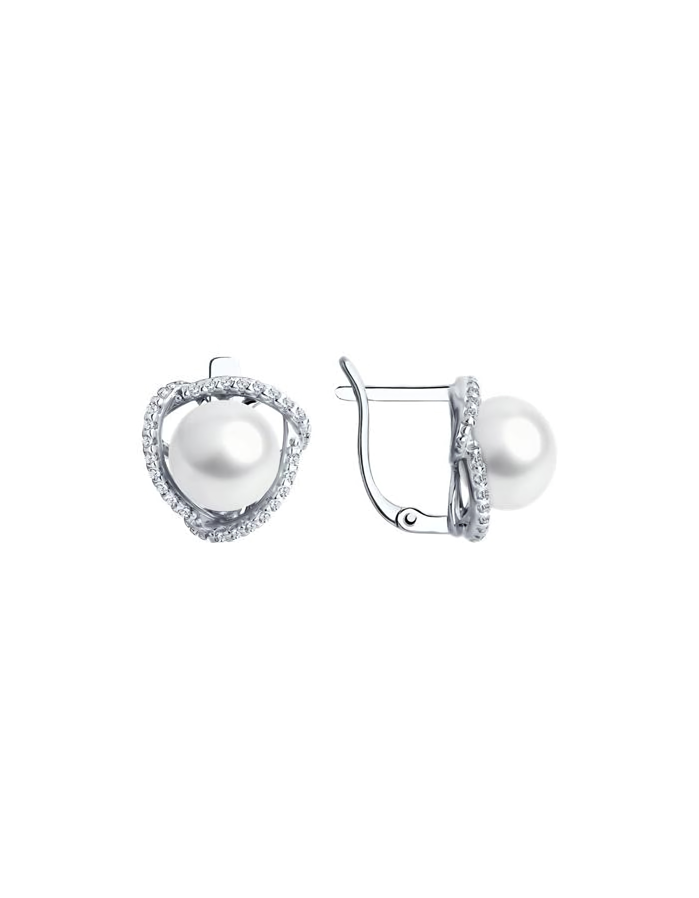 

Серьги из серебра TEO MAORI 894-320-01922-1, жемчуг культивированный, 894-320-01922-1