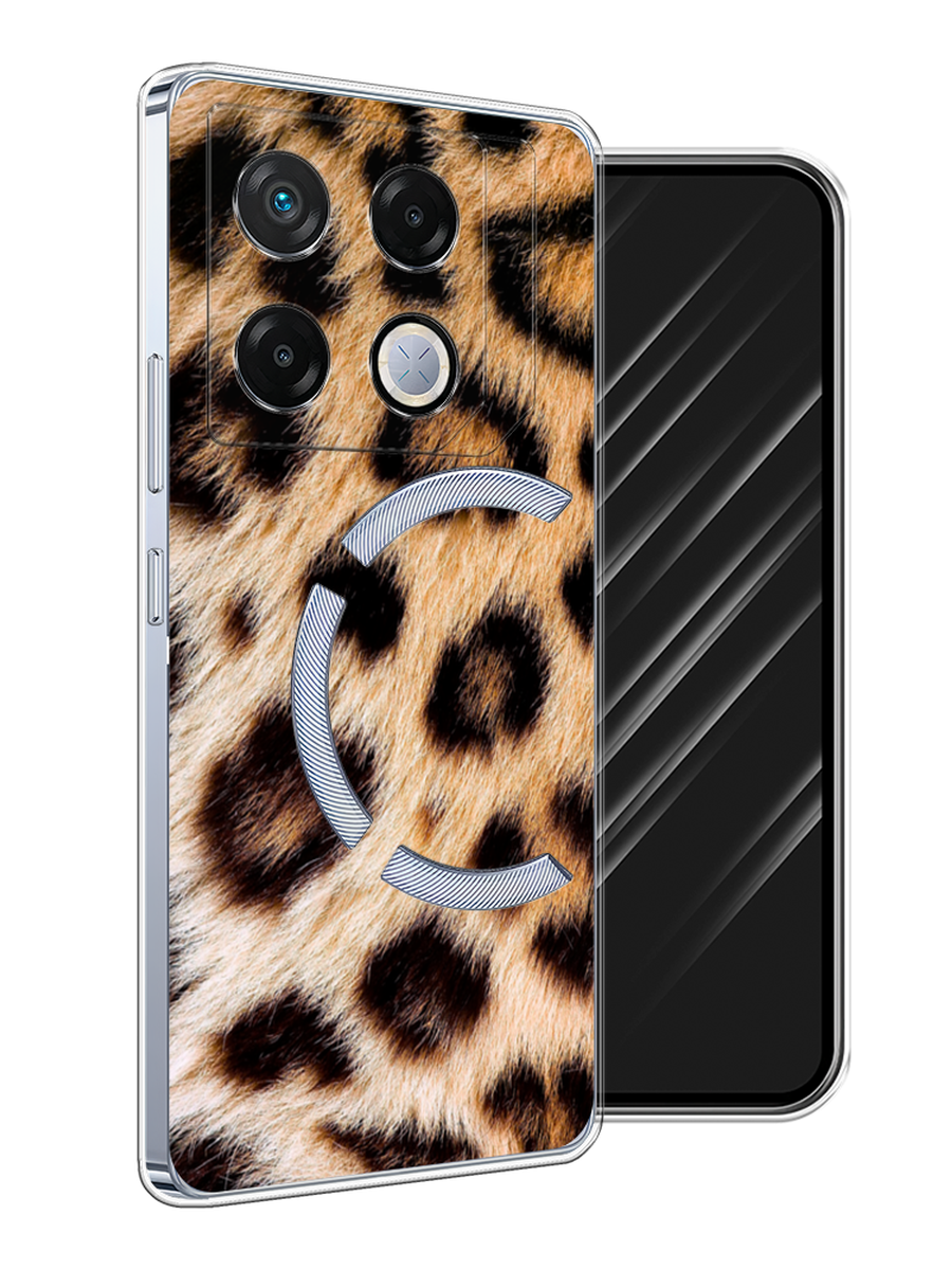 

Чехол Awog на Infinix GT 20 Pro "Леопардовый принт", Черный;оранжевый, 3106250-1
