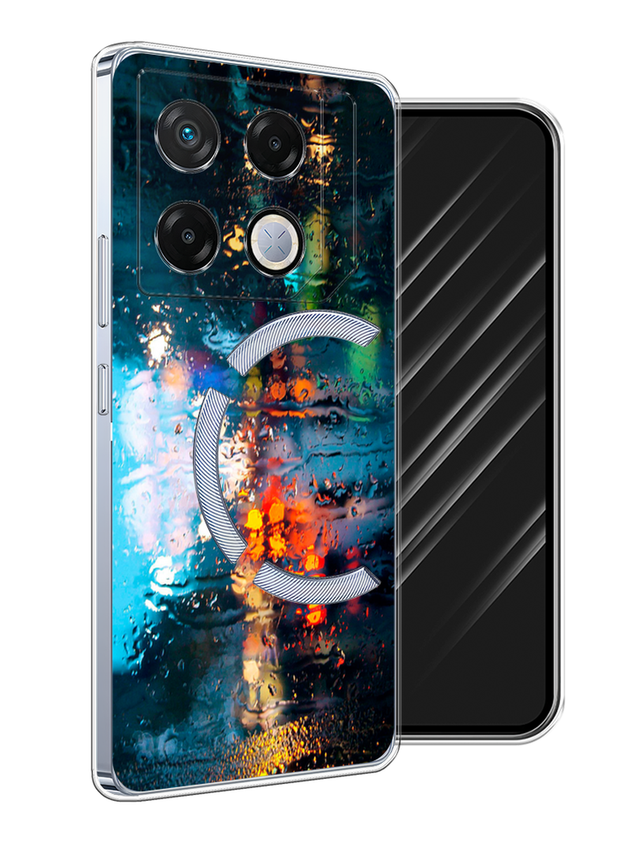 

Чехол Awog на Infinix GT 20 Pro "Абстракция 28", Бирюзовый, 3106250-1