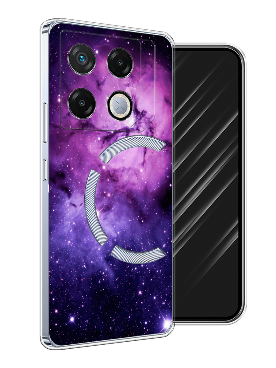 

Чехол Awog на Infinix GT 20 Pro "Космос 18", Фиолетовый;черный;белый, 3106250-1