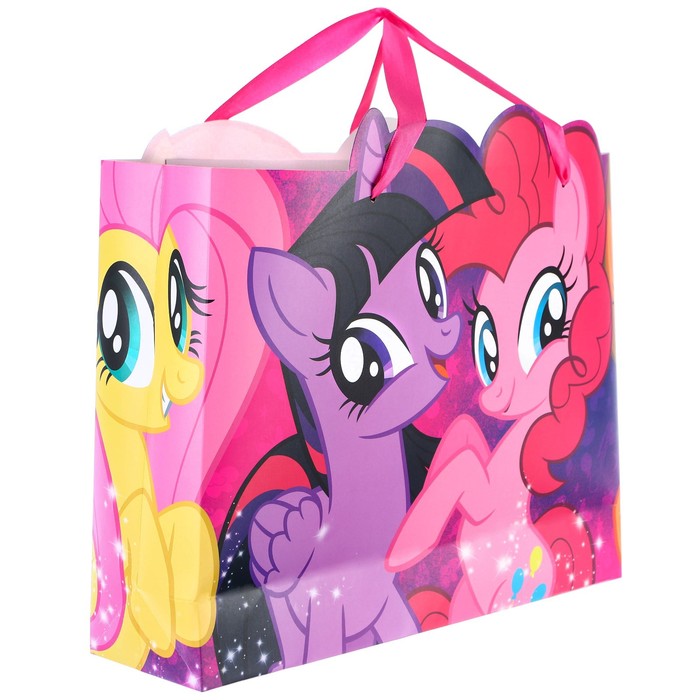 Пакет Hasbro ламинированный горизонтальный My little pony 40х31х11 см