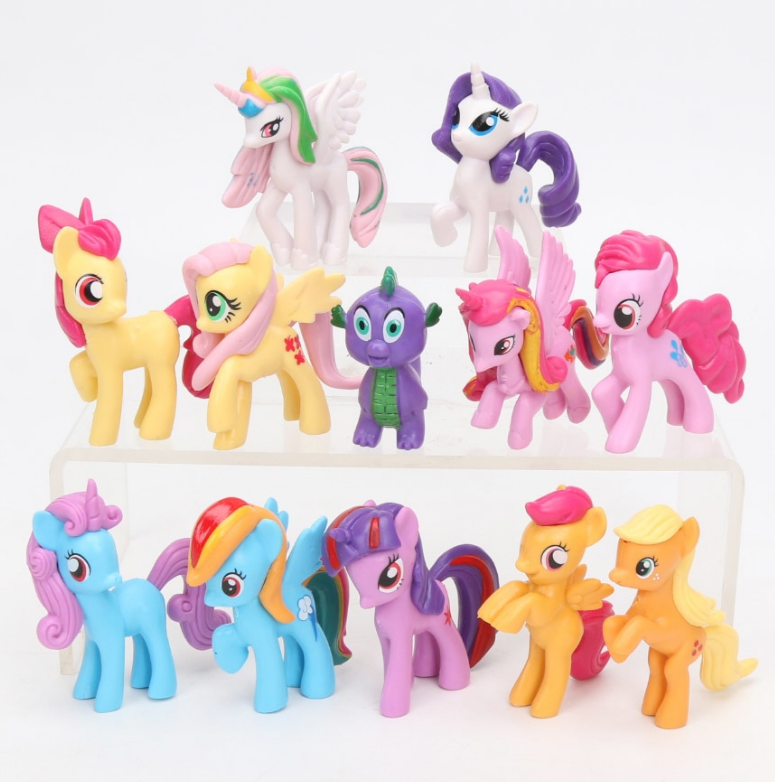 

Набор фигурок My Little Pony пони 5-7,5 см большие 12 шт