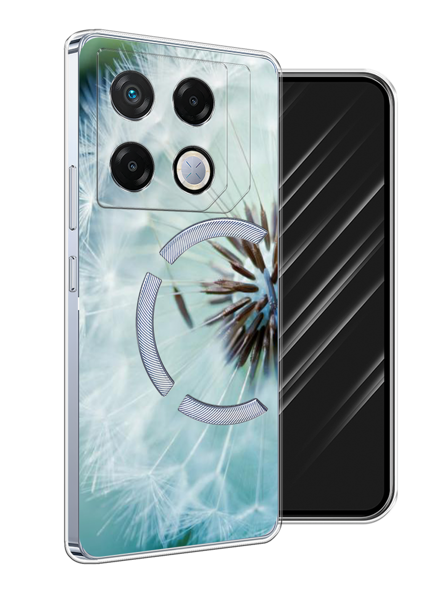 

Чехол Awog на Infinix GT 20 Pro "Пух одуванчика", Серебристый;серый, 3106250-1