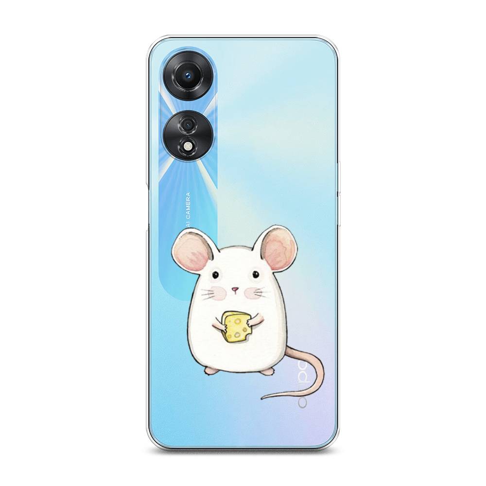 

Чехол Awog на Oppo A58 5G "Мышка", Белый, 2512450-1