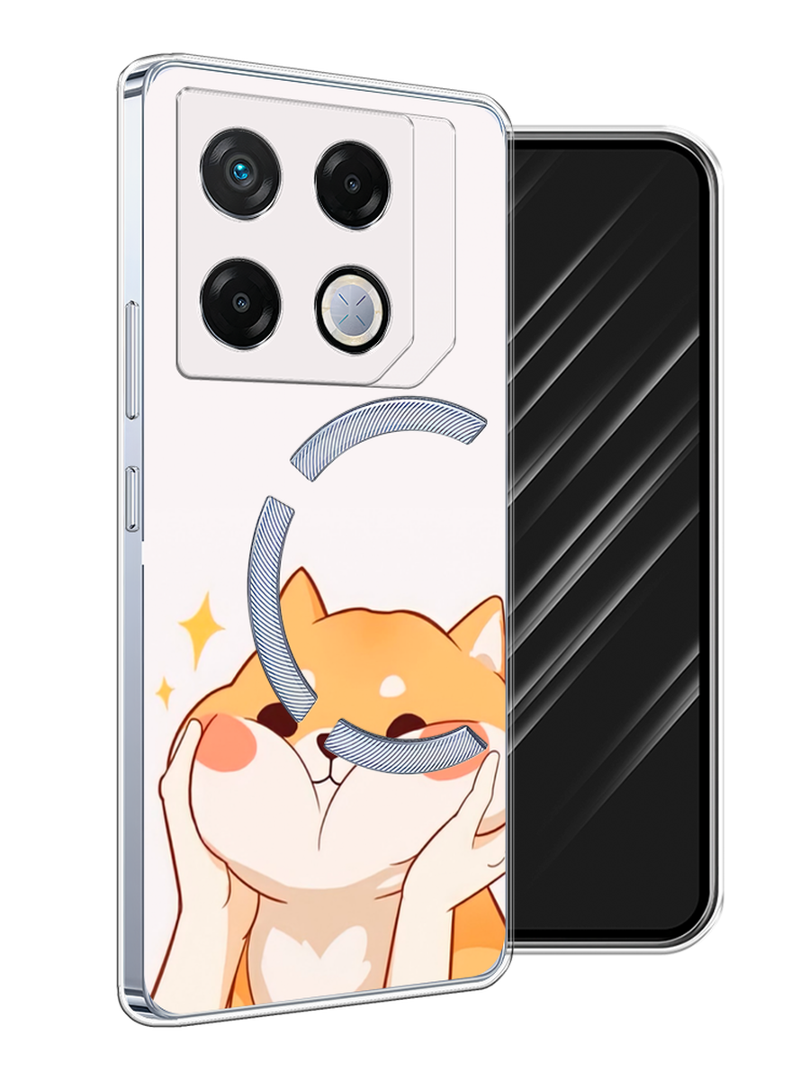 

Чехол Awog на Infinix GT 20 Pro "Сладкий песик", Оранжевый, 3106250-1