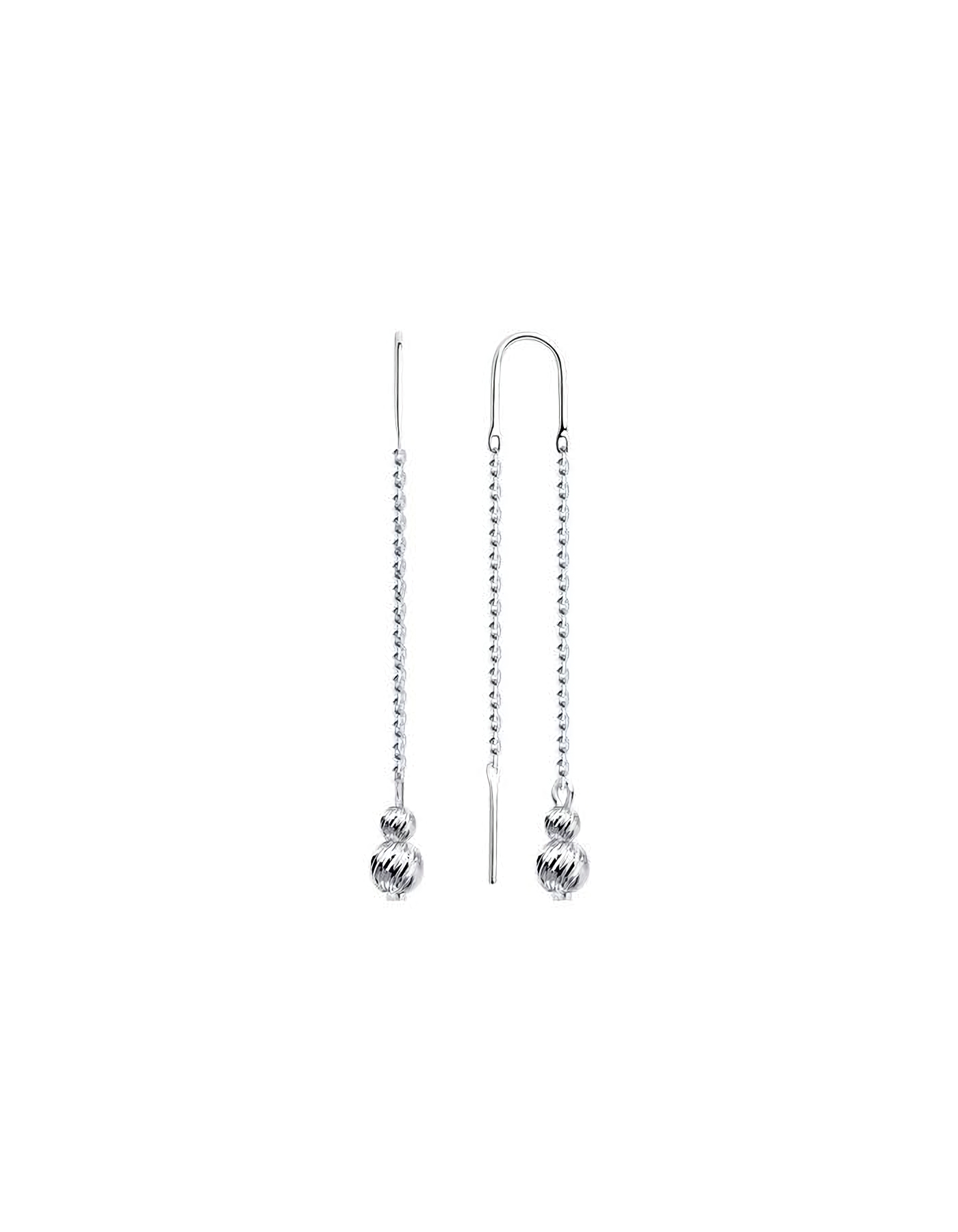 

Серьги продевки из серебра TEO MAORI 894-123-01458-1, 894-123-01458-1