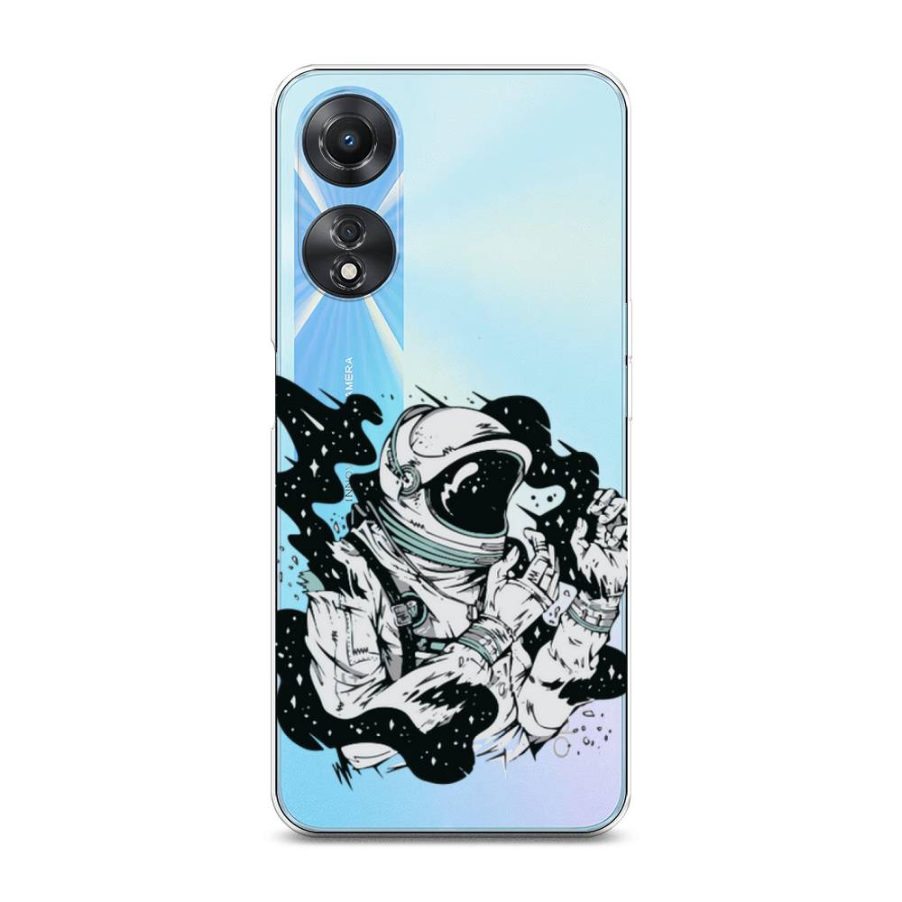 

Чехол Awog на Oppo A58 5G "Космонавт арт", Черный;бежевый;белый, 2512450-7