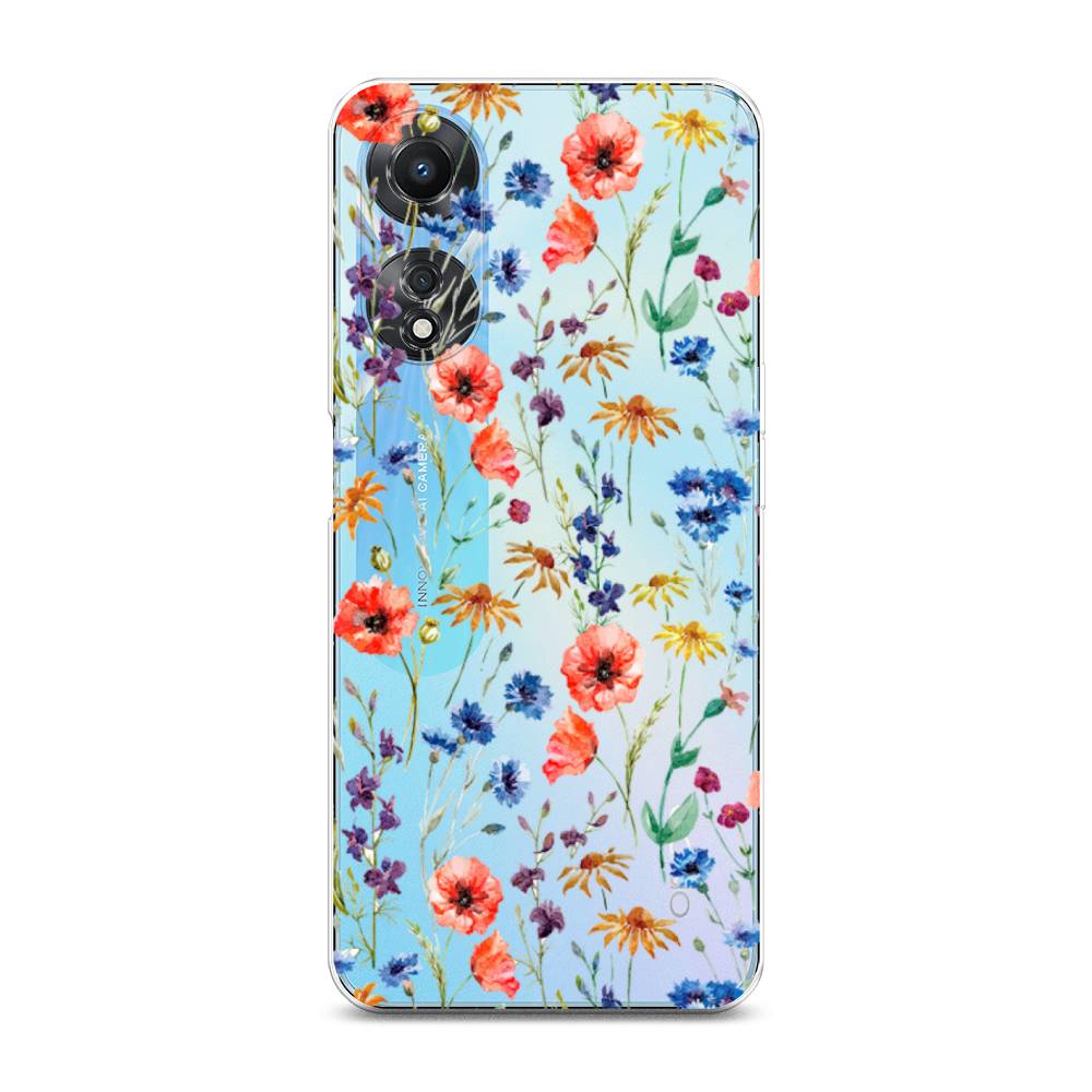 

Чехол Awog на Oppo A58 5G "Маки и васильки фон", 2512450-8