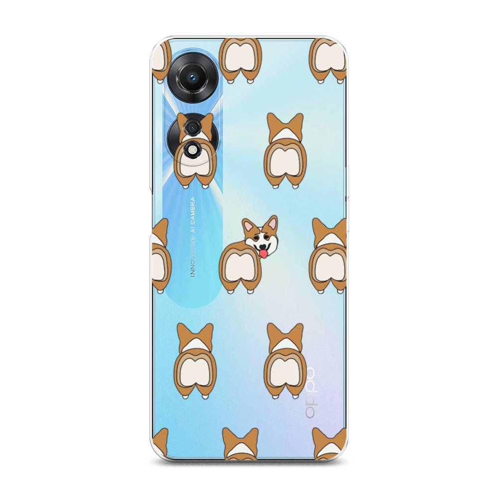 

Чехол Awog на Oppo A58 5G "Милый корги фон", Белый;бежевый;коричневый, 2512450-2