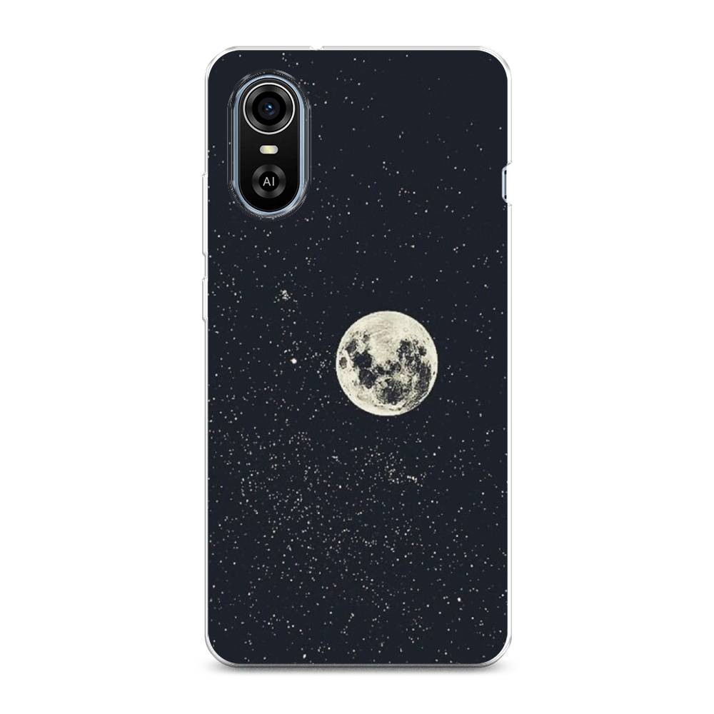 

Чехол на ZTE Blade A31 Plus "Полнолуние", Красный, 135750-2