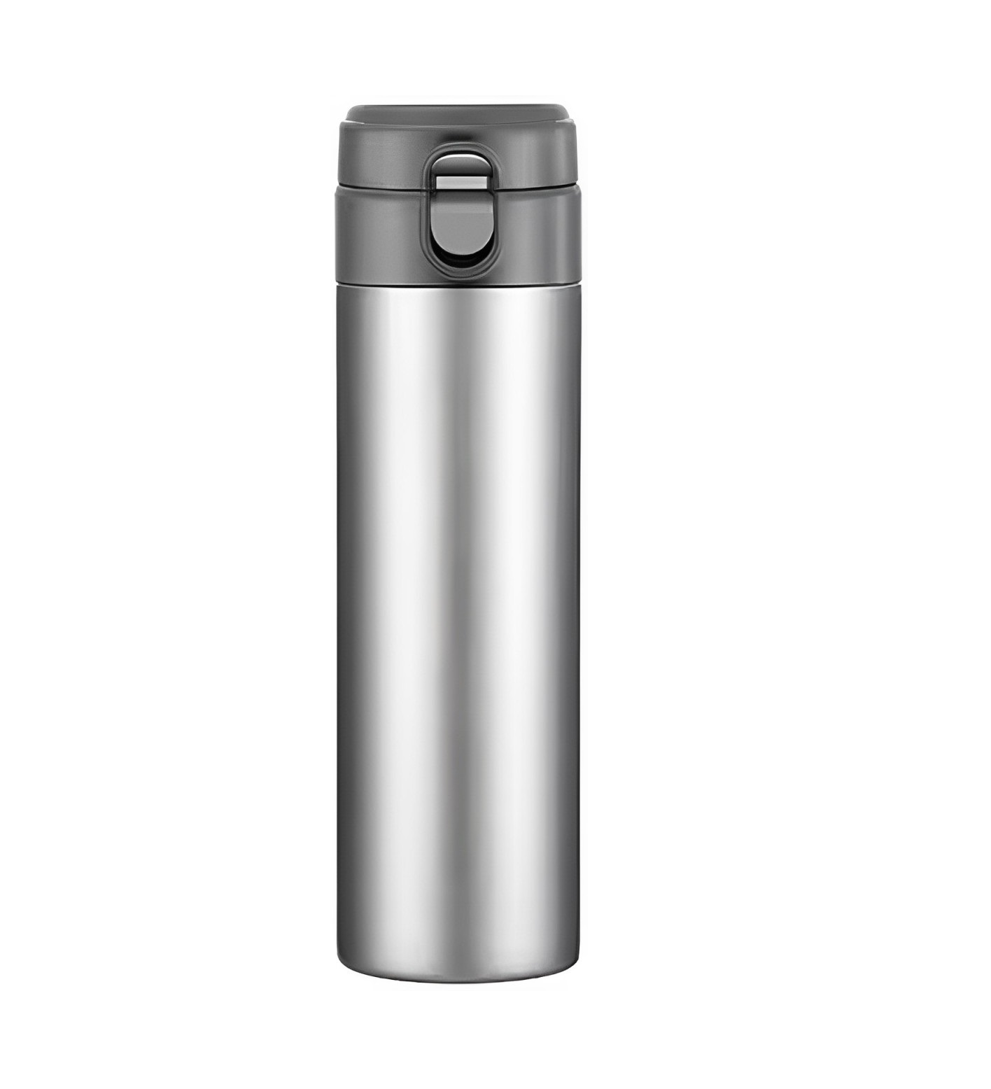 

Термос Funjia One Click Pop-Up Mirror Thermos Cup 480ml FJ-BW027 Gray, Серый, FJ-BW027