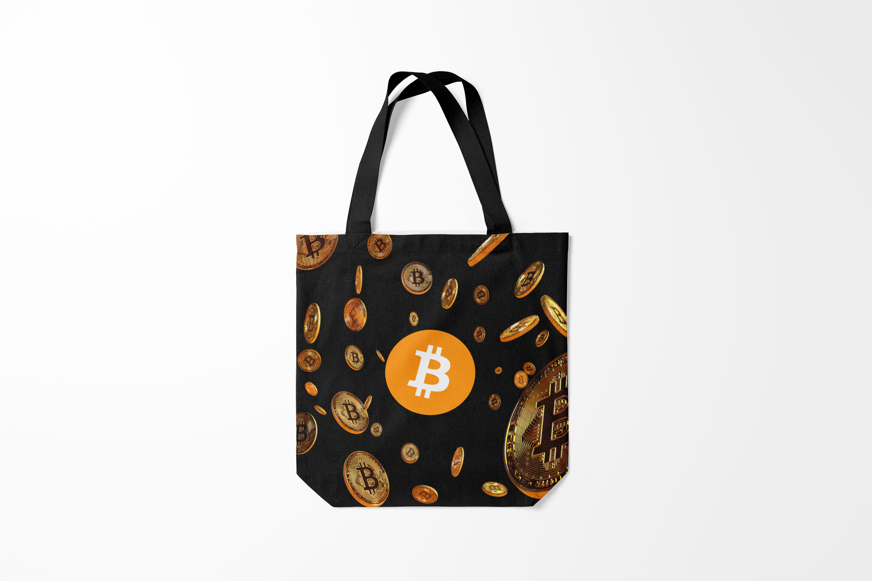 

Сумка шoппер унисекс Burnettie Другие BITCOIN, черный, Другие BITCOIN