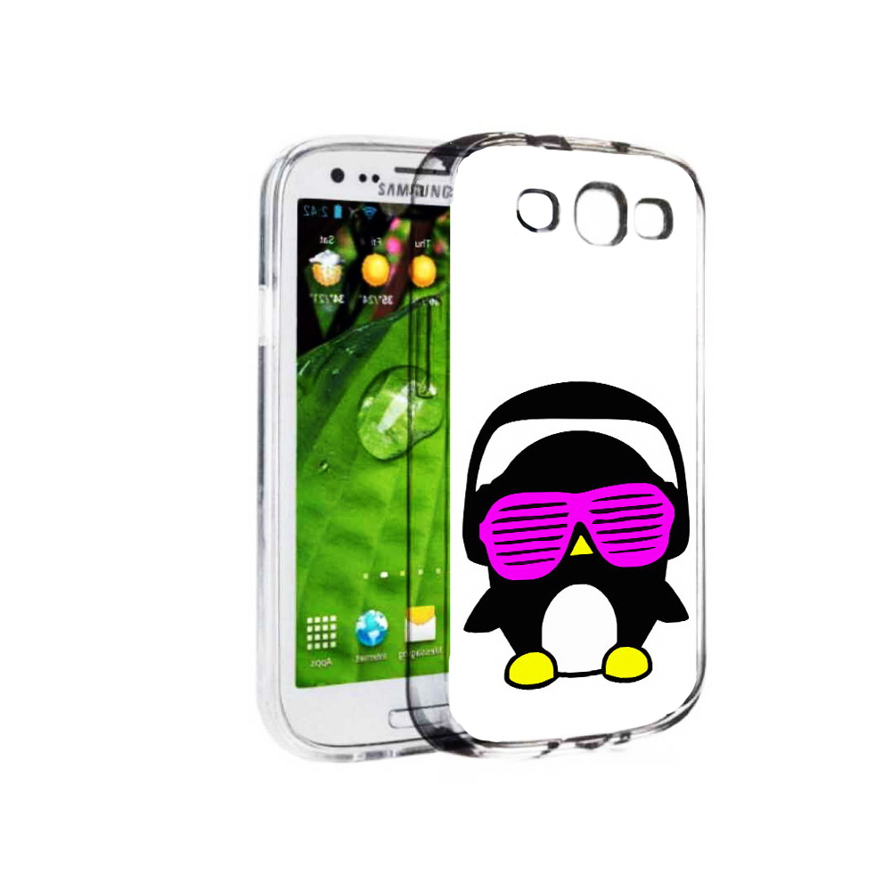 

Чехол MyPads Tocco для Samsung Galaxy S3 пингвин (PT123108.507.541), Прозрачный, Tocco