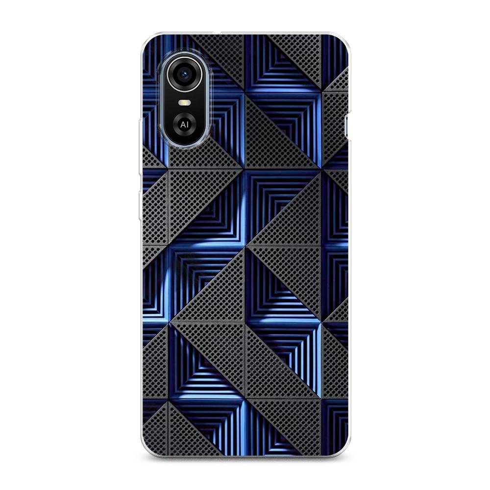

Чехол на ZTE Blade A31 Plus "IBM", Серый;синий, 135750-3