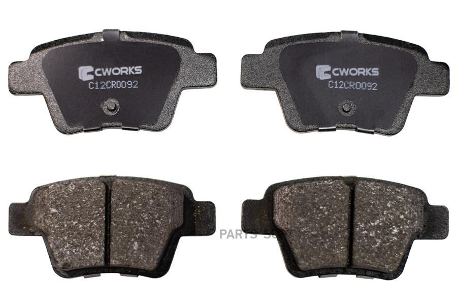 

Тормозные колодки CWORKS задние Low Metallic c12cr0092
