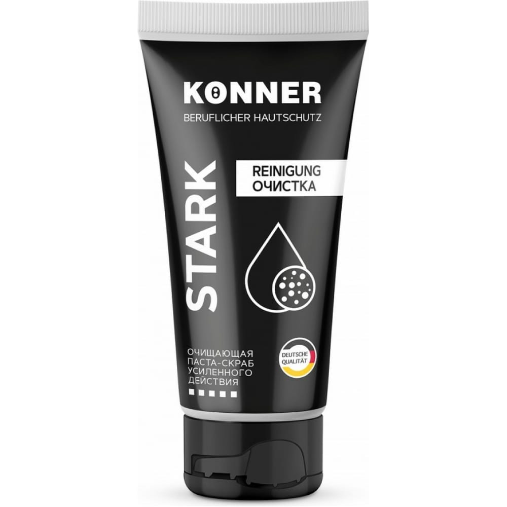 KONNER Паста-скраб с минеральным абразивом для очистки кожи от особо устойчивых загрязнени