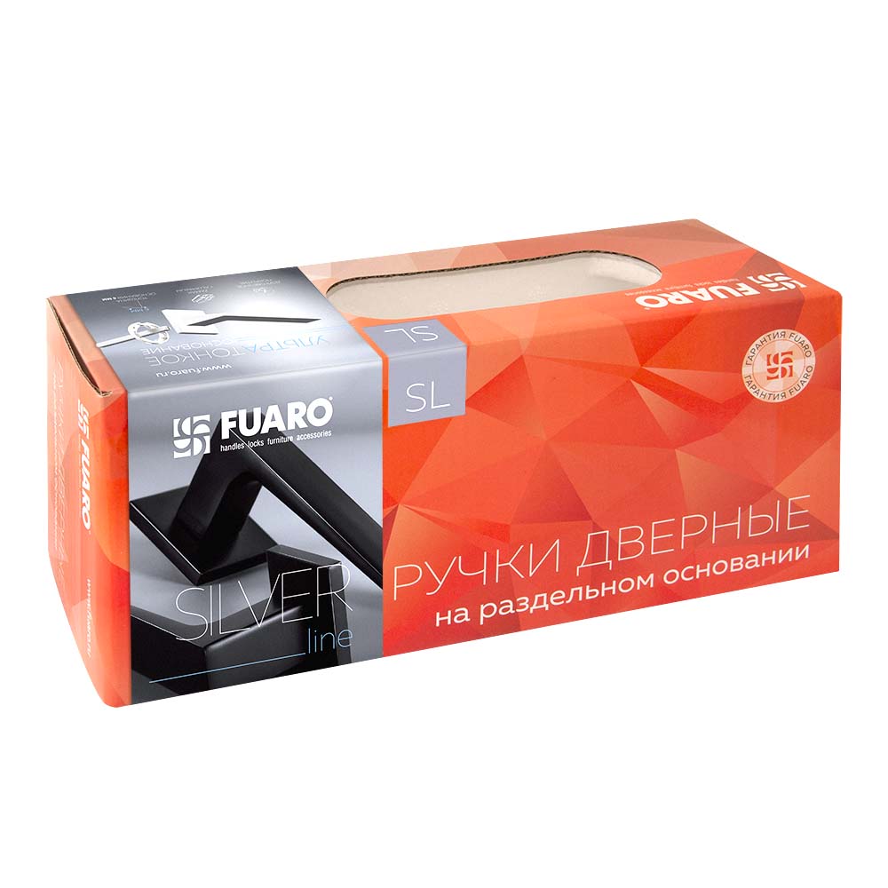 

Ручка раздельная NEO SL SSC/CP-16 сатинированный хром/хром, Серебристый