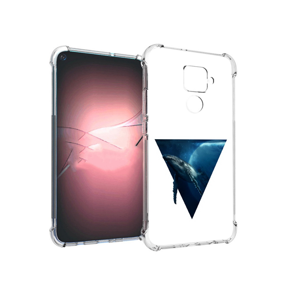 

Чехол MyPads Tocco для Huawei Nova 5i Pro 3D кит, Прозрачный, Tocco