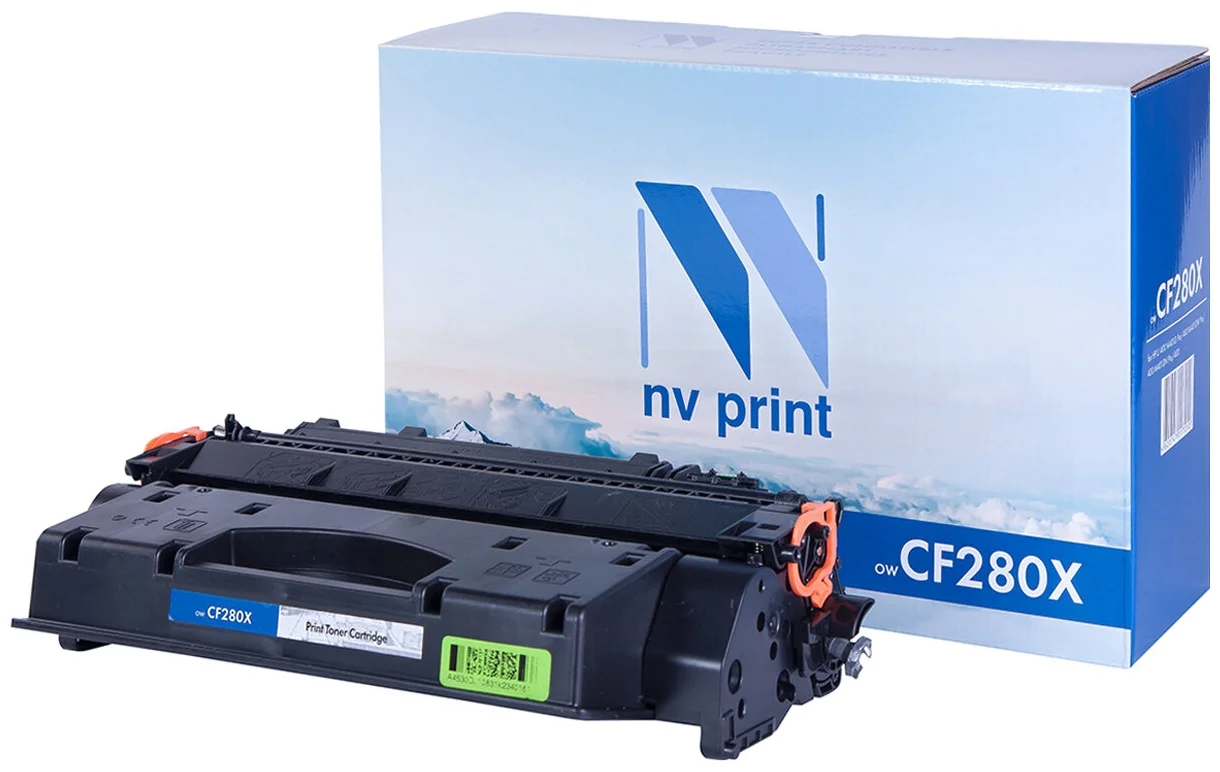 Картридж совм NV Print CF280A (№80A) черный для HP LJ Pro 400 M401/Pro 400 MFP M425 (2,3K)