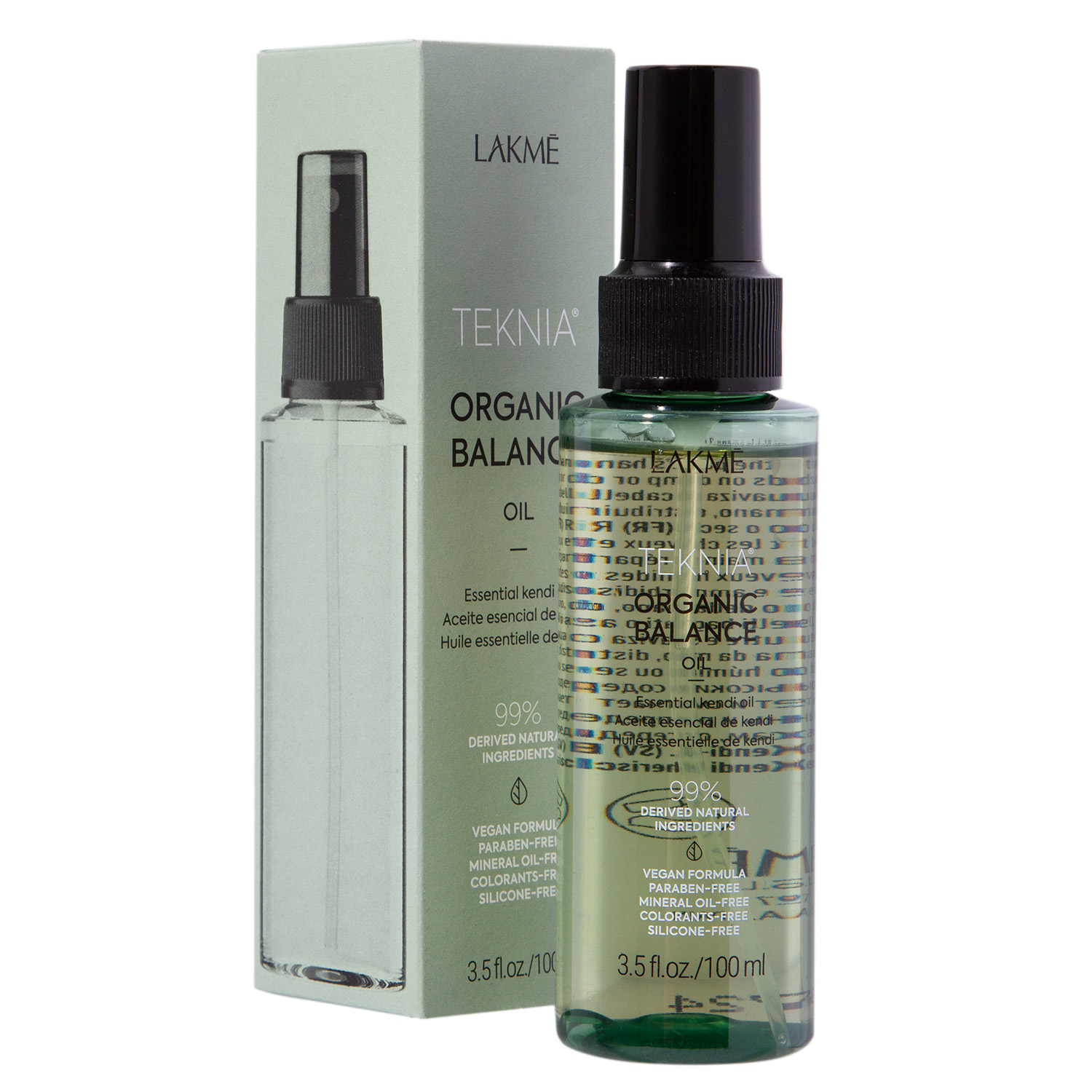 Масло для волос Lakme Organic Balance 100 мл 3363₽