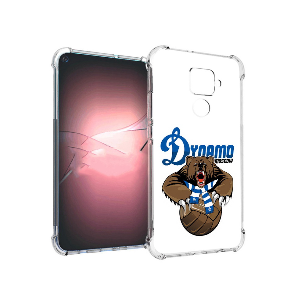 

Чехол MyPads Tocco для Huawei Nova 5i Pro ФК Динамо медведь, Прозрачный, Tocco
