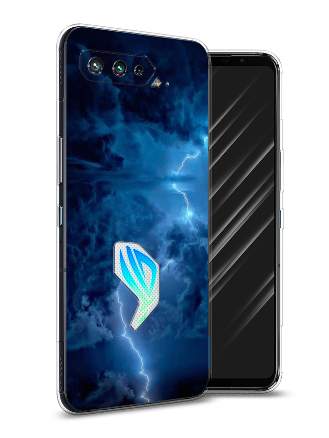 

Чехол Awog на Asus ROG Phone 5S "Молния", Синий, 44550-4