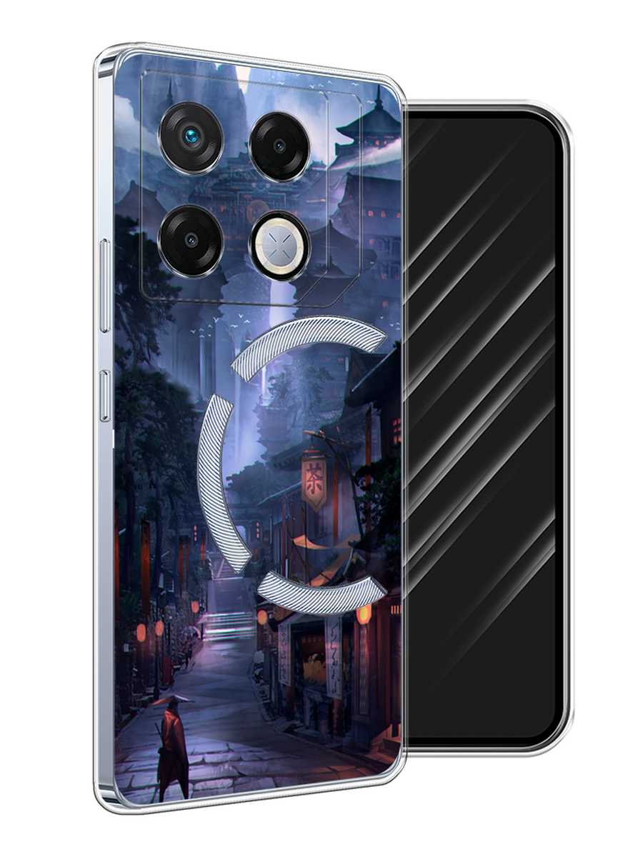 

Чехол Awog на Infinix GT 20 Pro "Одинокий самурай", Синий;черный;коричневый, 3106250-1