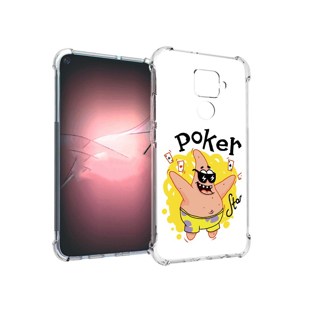 

Чехол MyPads Tocco для Huawei Nova 5i Pro Патрик, Прозрачный, Tocco