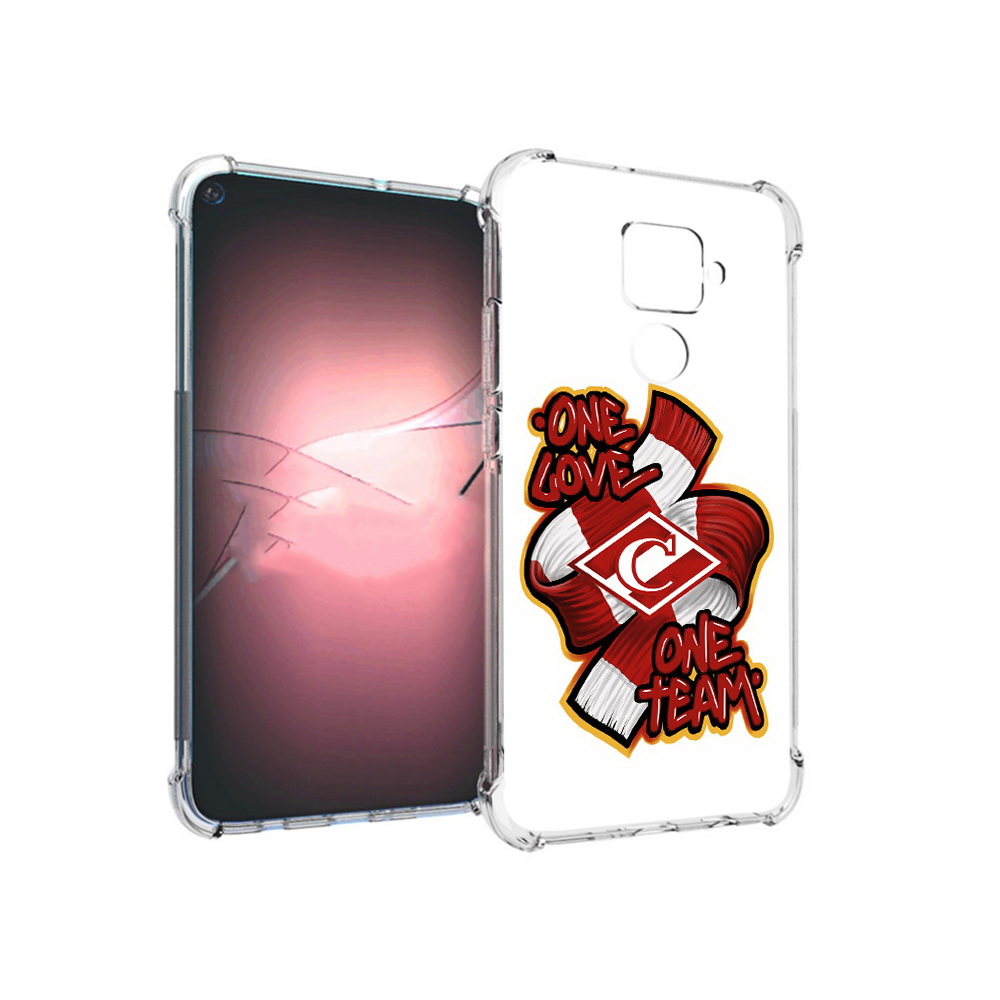 

Чехол MyPads Tocco для Huawei Nova 5i Pro Одна любовь-Спартак, Прозрачный, Tocco