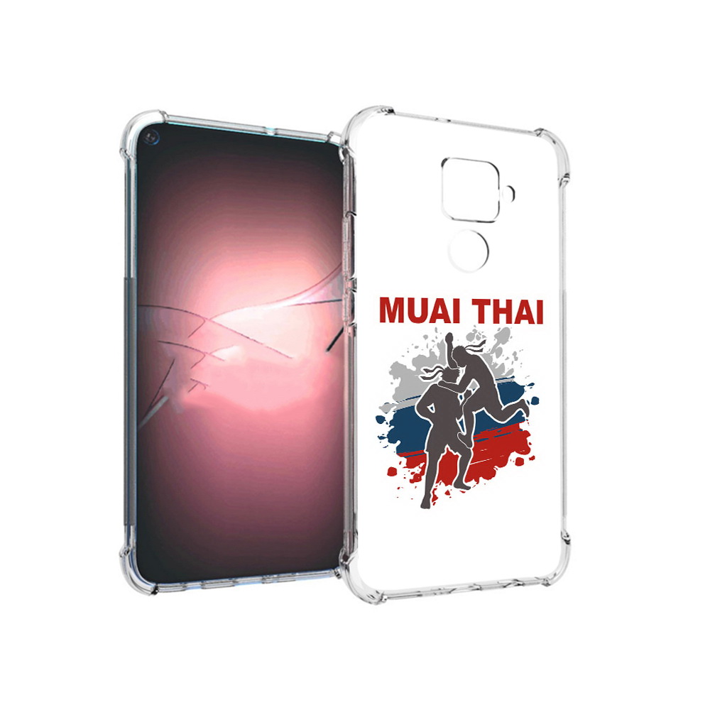 

Чехол MyPads Tocco для Huawei Nova 5i Pro Муайтай, Прозрачный, Tocco