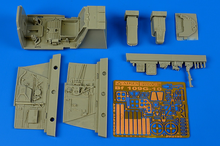 

Набор дополнений Aires 1/32 Bf 109G-10 cockpit set 2193