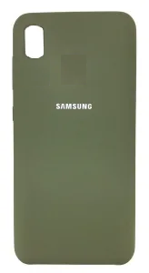 Накладка силикон Samsung Silicone Cover A105 Galaxy A10 Khaki