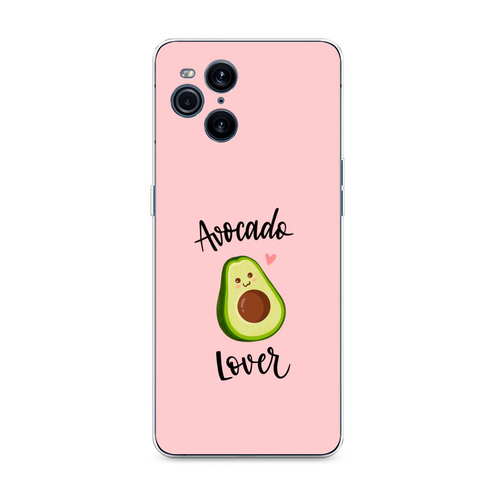 

Чехол для Oppo Find X3 Pro "Avocado lover", Розовый;зеленый, 255750-6