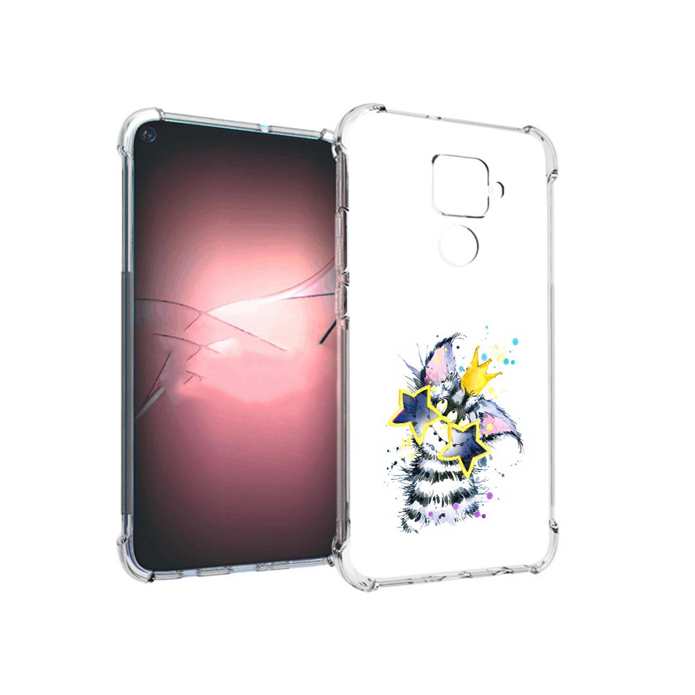 

Чехол MyPads Tocco для Huawei Nova 5i Pro Мартовский Нуся, Прозрачный, Tocco