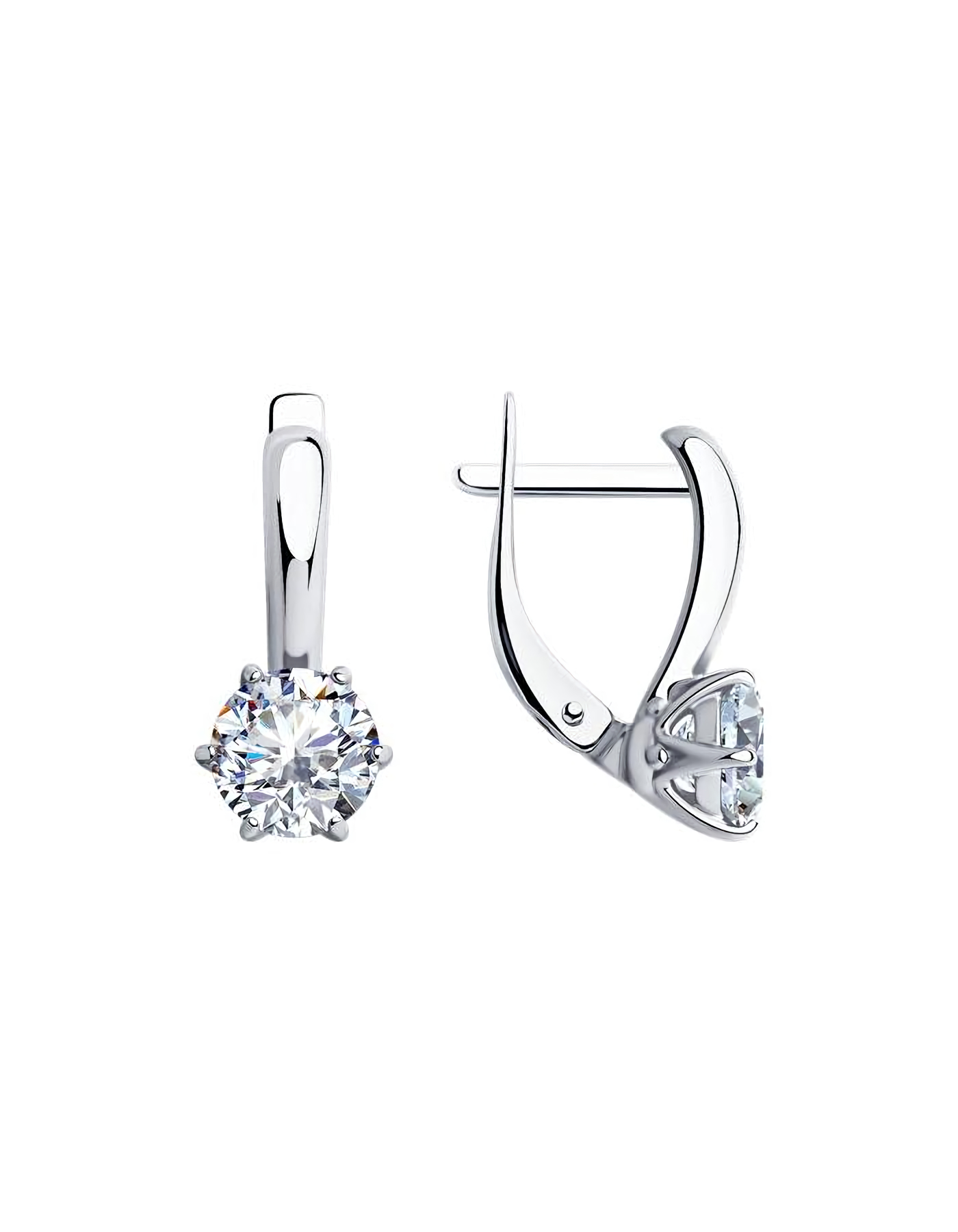 

Серьги из серебра TEO MAORI 894-120-01633-1, фианит, 894-120-01633-1
