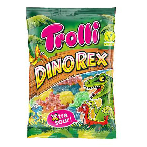 Мармелад Trolli Dino Rex суперкислый 100 г