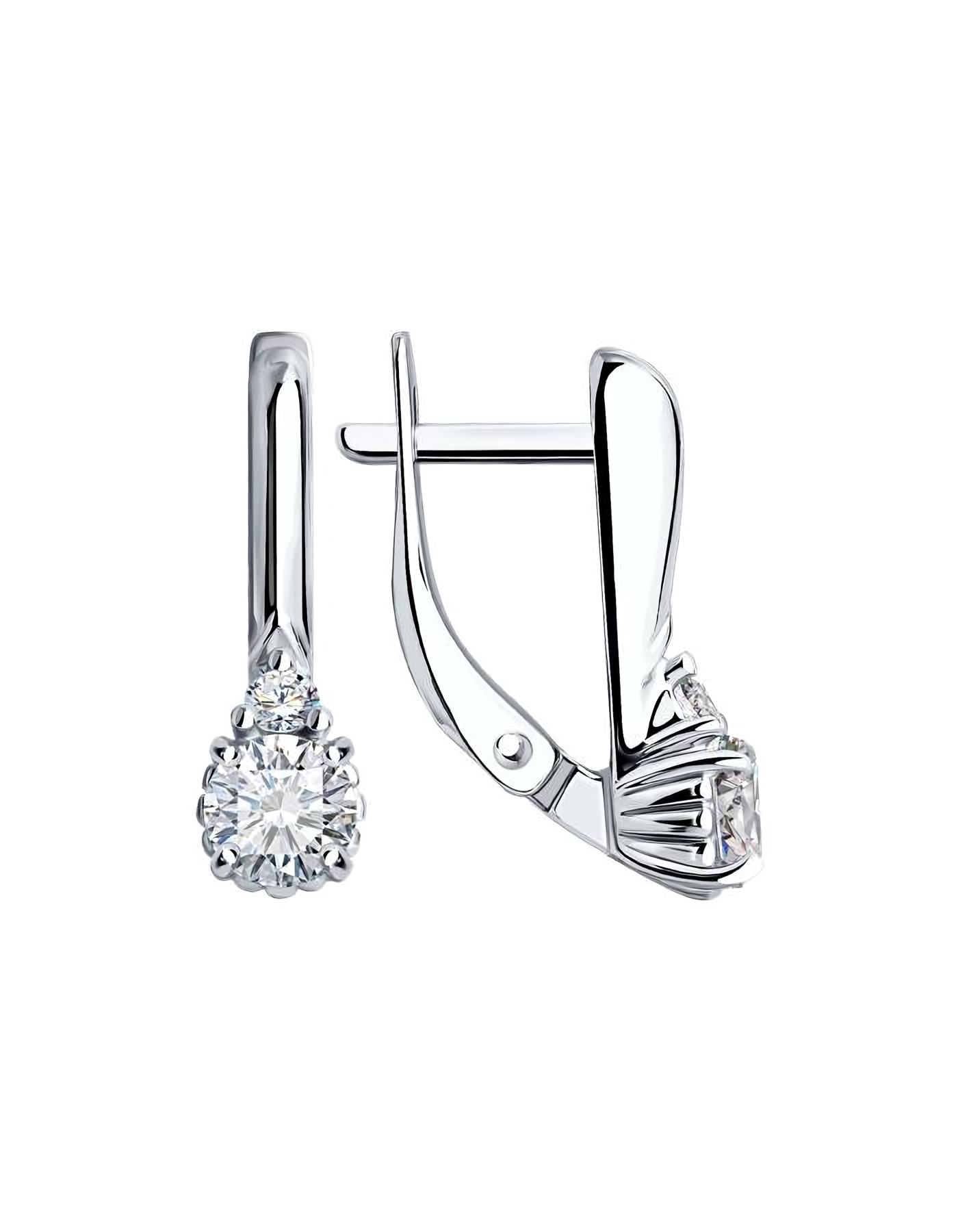 

Серьги из серебра TEO MAORI 894-120-01555-1, фианит, 894-120-01555-1
